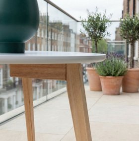 Malme Outdoor Side Table for Balcony & Patio