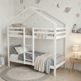 Kirstine Bunk Bed Single in Classic White