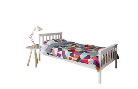 Dorset Single Bed in White