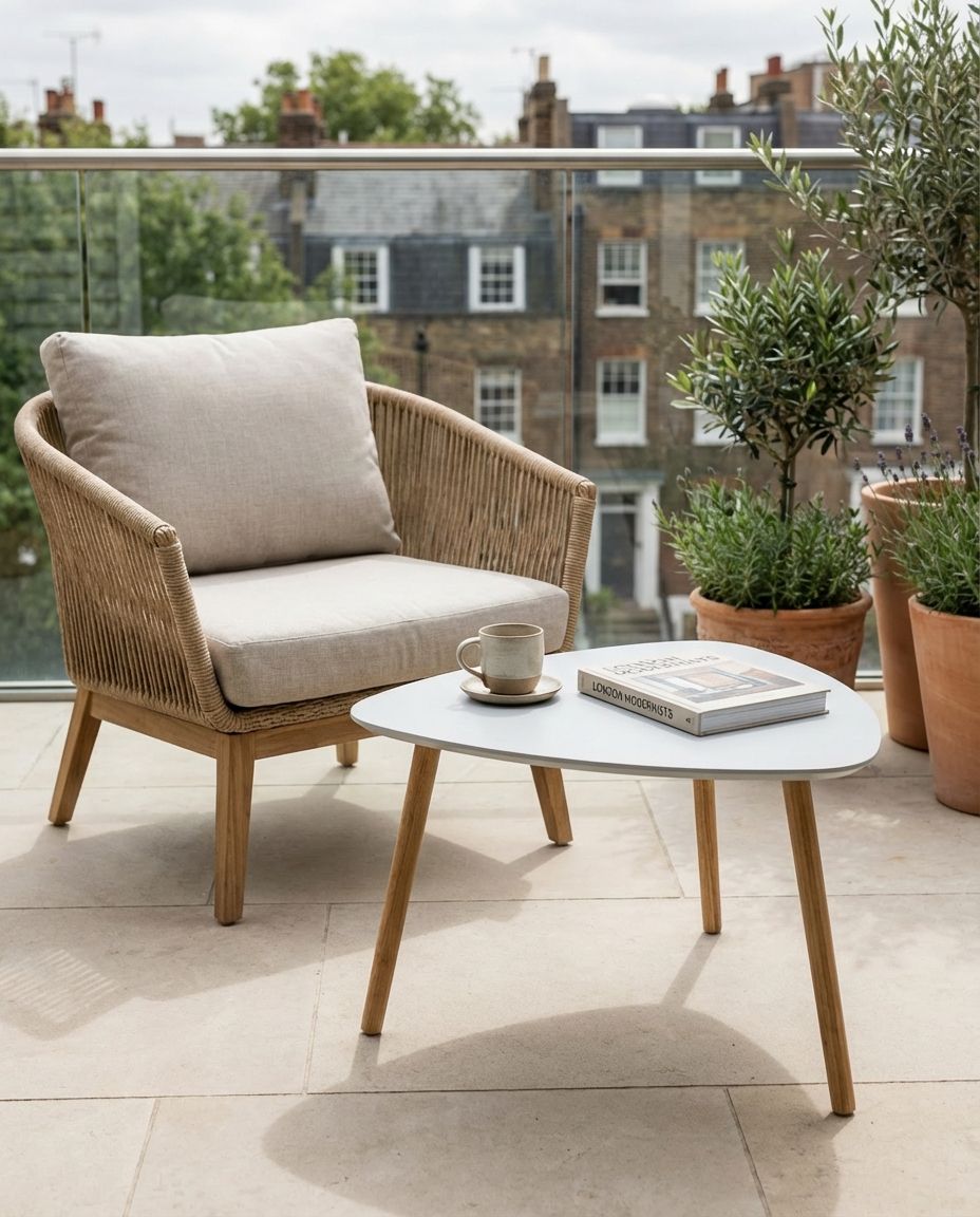 Malme Outdoor Side Table for Balcony & Patio