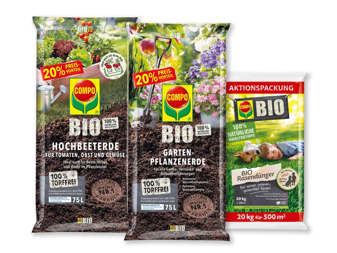 COMPO BIO Aktionsgrößen