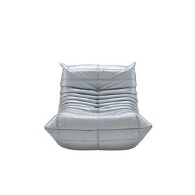 LIGNE ROSET SILVER TOGO FIRESIDE CHAIR