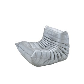 LIGNE ROSET SILVER TOGO FIRESIDE CHAIR