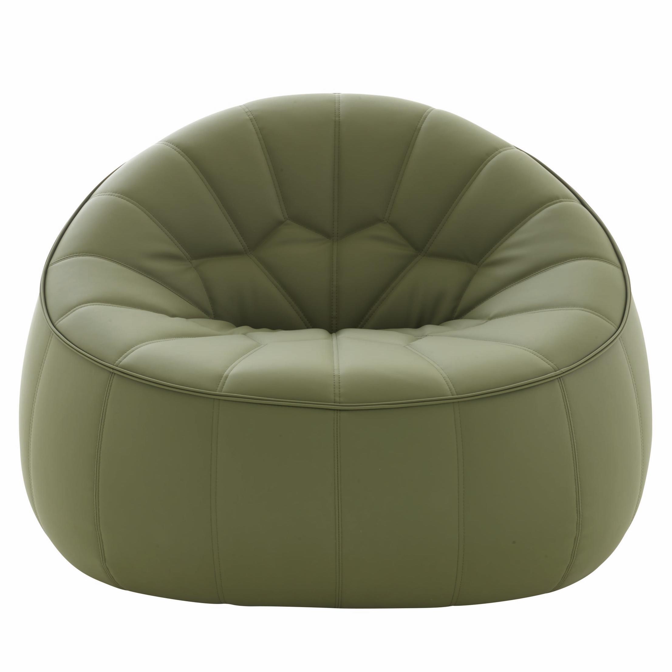 Ligne Roset Ottoman armchair, green