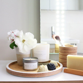 The Pure Scent - Scented Candle in a Tin, Armoatherapy Bergamot