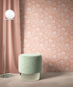 Florence Peach Wallpaper