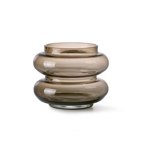 Smoked Glass Vase, £24 Cielshopinteriors.com
