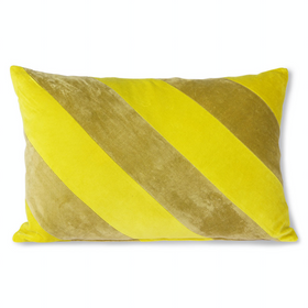 Striped Velvet Cushion £54, cielshopinteriors.com