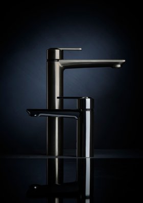 Elan Tall Basin Mixer - Brushed Nickel