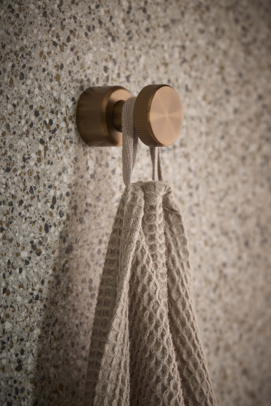 Faber Robe Hook - Brushed Bronze