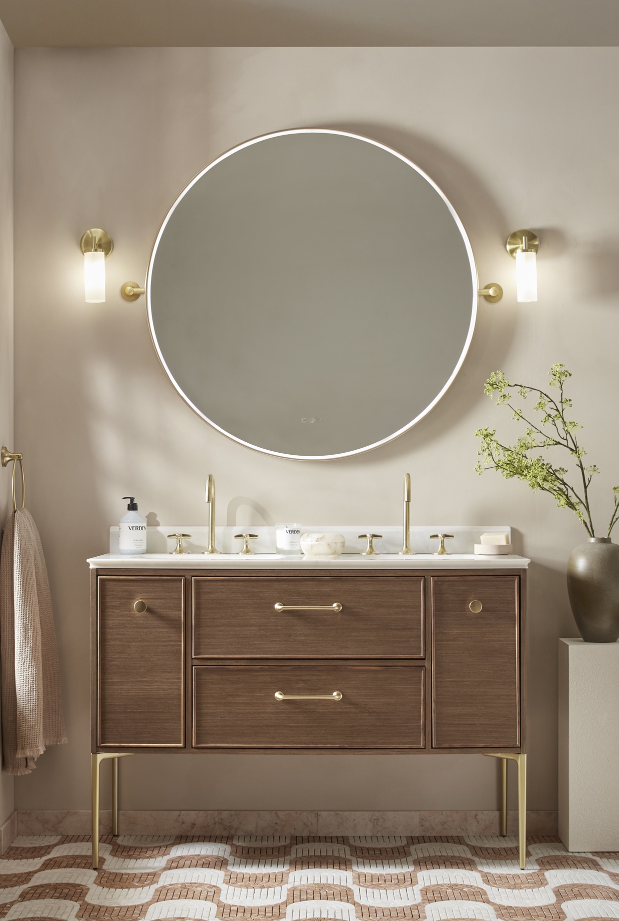 Walcot Circular 800 Mirror