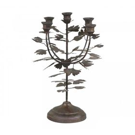 French Style Leaf Candelabra
