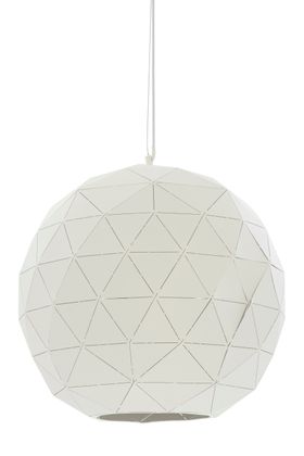 Zod Industrial White Pendant Light - 3 Sizes