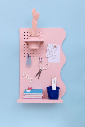 Memo Board Blush Pink (Portrait)