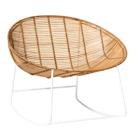 Bloomingville Rattan Orinoco Rocking Chair Cuckooland