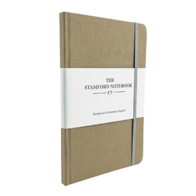 Stamford Notebook Co. Fawn Woven Cloth Notebook.