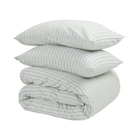 Misty Green Herringbone Bedding & Bed Sheets
