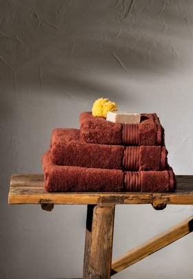 Burnt Orange 700GSM Luxury Egyptian Cotton Towels