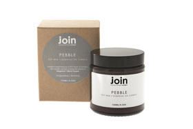 Pebble - Join Luxury Scented Soy Wax + Essential Oil Candle