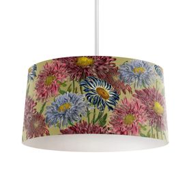 Vintage Garden_Asters Lampshade_Perkins & Morley