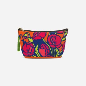 Poppies Wash Bag - Perkins & Morley