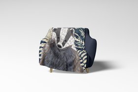 Badger Fleece Throw - Perkins & Morley