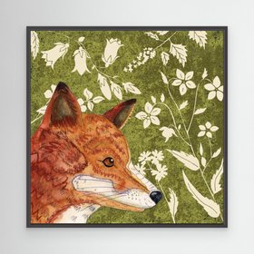 Fox Canvas Print - Wild Wood Collection - Perkins & Morley