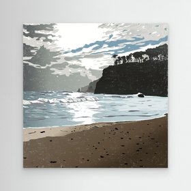 Coryton Cove Canvas Print - Walk on the Wild Side Collection - Perkins & Morley
