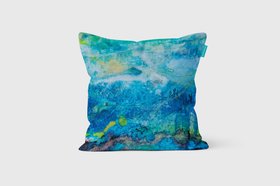 Perkins & Morley - Misty View Cushion - Feels Like Summer Collection