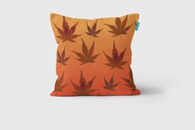 Autumn Leaves Collection- Japanese Maple Cushion - Perkins & Morley