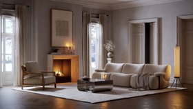 Winter Living Room