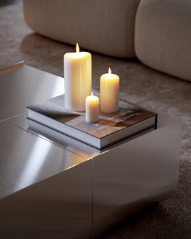 Winter Living Room - Candles