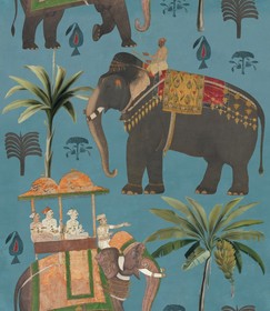 Mindthegap The Mysterious Traveller The Procession Wallpaper Swatch