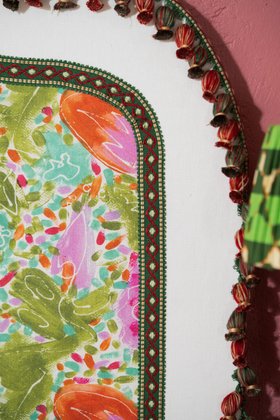 MINDTHEGAP Fabrics, PRINCESS GARDEN Linen FB00175 Lifestyle Portrait