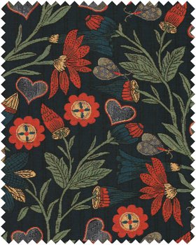 MINDTHEGAP Fabrics Swatch, INFLORESCENCE Woven Fabric FB00194 Portrait