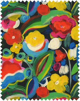 MINDTHEGAP Fabrics Swatch, QUEEN'S GARDEN Linen FB00177 Portrait