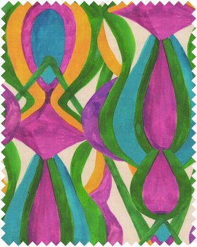 MINDTHEGAP Fabrics Swatch, WIND MAIDENS Linen FB00173 Portrait