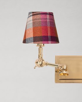 MINDTHEGAP Lighting, KERSCHDORF Plaid Carrot Wall Shade WS00027 Portrait