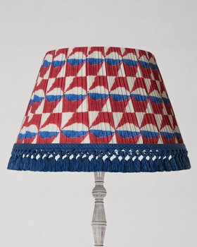 MINDTHEGAP Lighting, STOVE TILE Pleated Lampshade 55cm LS30637 Portrait