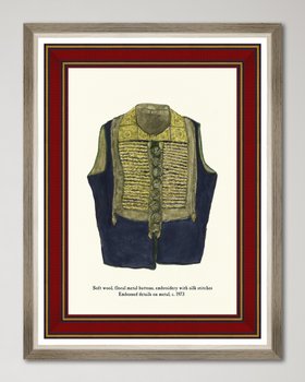MINDTHEGAP Wall Art, TRANSYLVANIAN RHAPSODY, BOHO JACKET I, Product Cutout