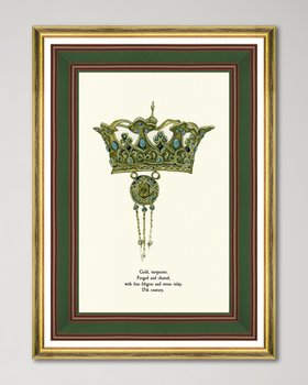 MINDTHEGAP Wall Art, TRANSYLVANIAN RHAPSODY, THE CROWN I, Product Cutout