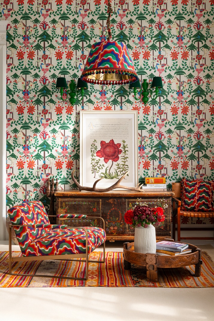 A WOODLAND TALE Cream Wallpaper WP20931 Lifestyle1