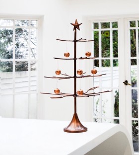 Charlton Island Metal Bauble Tree