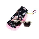 Strange Than Them Edna Botanical Jacquard Ruffle Glasses Case