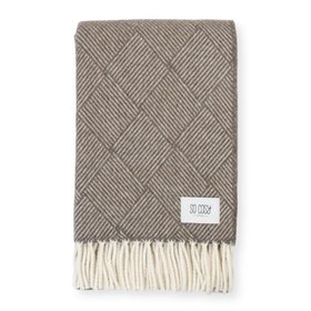 Derry GOTS Virgin Wool Blanket in Vintage Smoke Grey