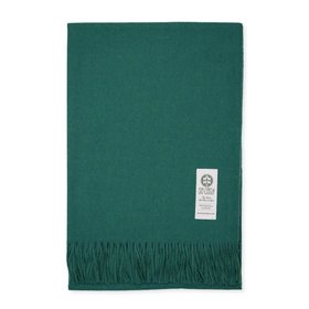 Emma Baby Alpaca Wool Throw in Evergreen