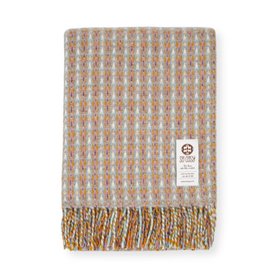 Flow 100% Pure New Wool Throw Blanket in Wildflower