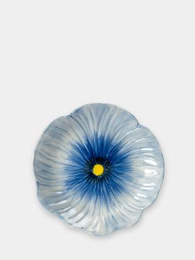 Poppy Plate - Blue