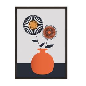 Orange Vase Print