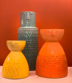 Maya Coral Vase